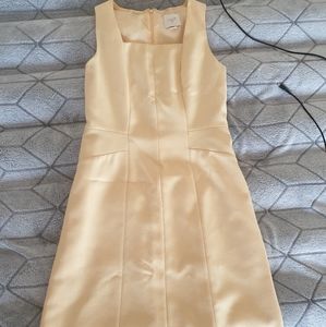 J crew yellow 💛 work dress